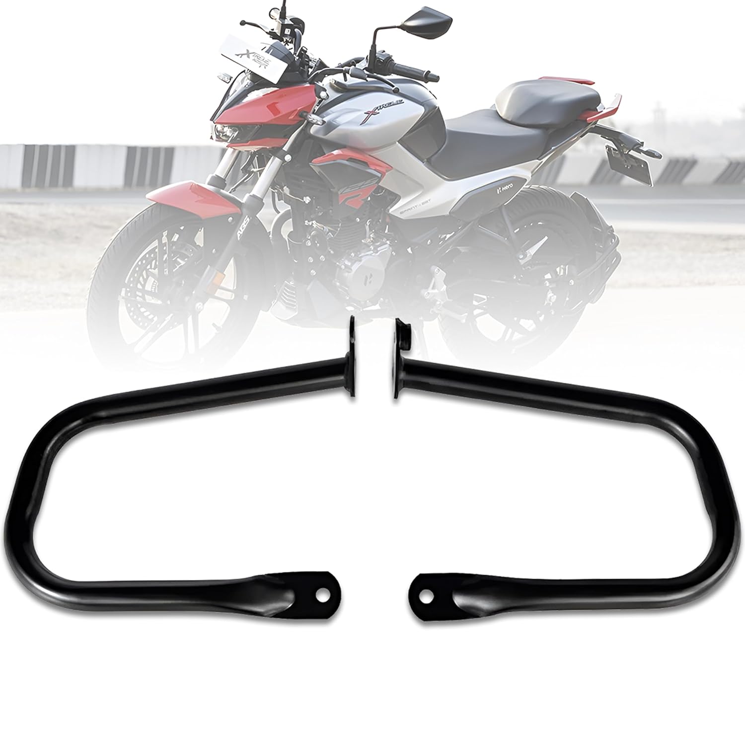 MIKANIX Motorcycle Leg Guard Heavy Duty Safety Protector Leg Guard Compatible for Hero Xtreme All Models