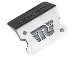 OBEROI'S Traders Brushed Stainless Steel Front Disc Brake Master Cylinder Guard Compatible with/for Royal Enfield (All Models) (Bullet 1)