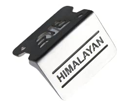 OBEROI'S Traders Brushed Stainless Steel Front Disc Brake Master Cylinder Guard Compatible with/for Royal Enfield (Himalayan)