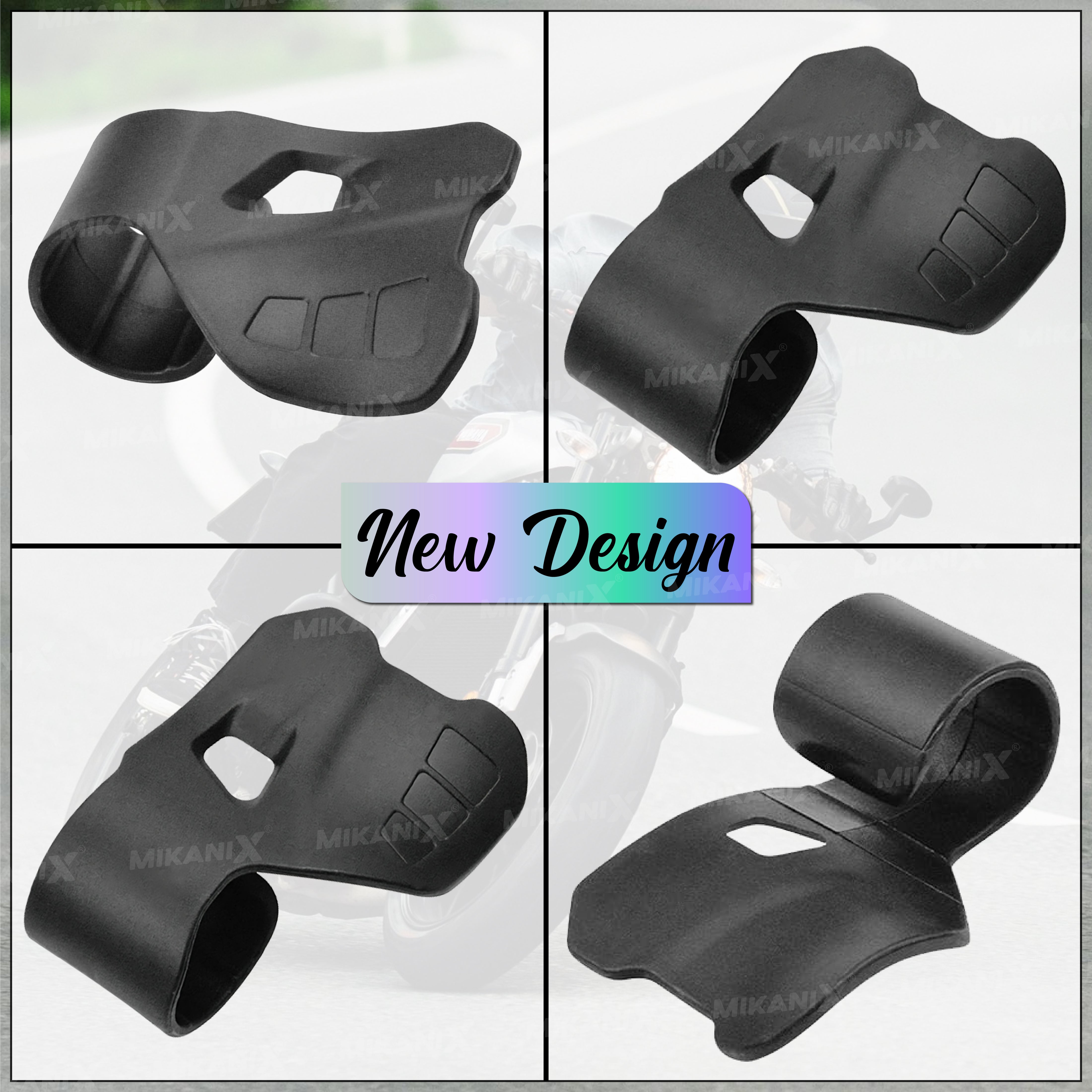 Mikanix Universal Palm Rest Throttle Cruise Accelerator Assist Hand Rest Control Handle Bar Grip for Universal for Bike, Car & Scooties