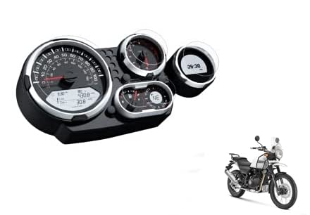 OBEROI'S TRADERS Bike Speedo Meter Display Screen Tempered Glass/Guard Anti Scratch Protector Compatible for Royal Enfield Himalayan