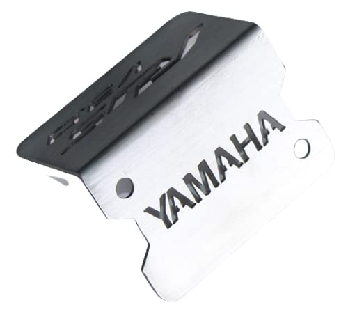 MIKANIX Brushed Stainless Steel Front Disc Brake Master Cylinder Guard for Yamaha R15 V3.0