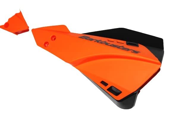 OBEROI'S TRADERS ABS Plastic Hand Guard / Wind Deflector / Hand Guard Set of 2 Handlebar Hand Guard