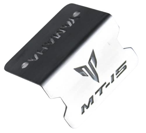 OBEROI'S Traders Brushed Stainless Steel Front Disc Brake Master Cylinder Guard for Yamaha MT-15