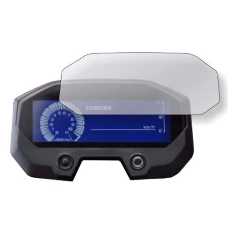 OBEROI'S TRADERS Bike Speedo Meter Display Screen Guard Tempered Anti Scratch Protector for Yamaha FZ V3 FZ-S V3
