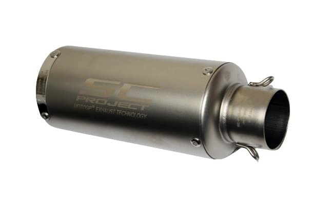 Mikanix Universal Project Small Racing Sports Silencer/Exhaust Muffler Pipe for Motorcycle Slip-on Exhaust System