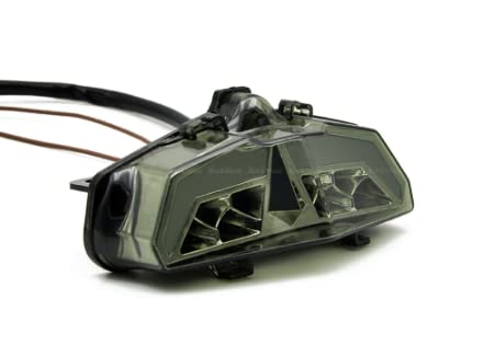 MIKANIX Integrated Dual Mode Blinker Tail / Brake / Back LED Light for Yamaha MT 15 Bikes