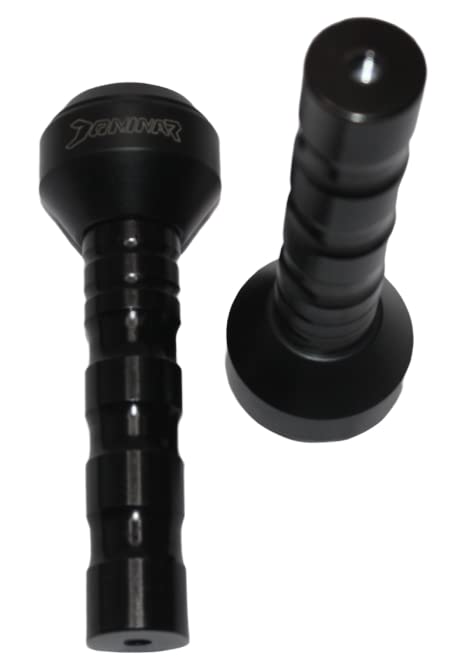 MIKANIX Dominar 250/400 Heavy Duty Bike CNC Frame Sliders/Crash Guard Leg Protectors for Motorcycle (Dominar 250 Black)