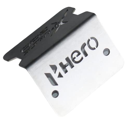 OBEROI'S Traders Brushed Stainless Steel Front Disc Brake Master Cylinder Guard for Hero XPULSE 200