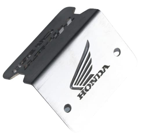 Stainless Steel Disc Brake Fluid Oil Reservoir Cap/Cover Oil Container Guard Compatible with Honda H'nees CB350