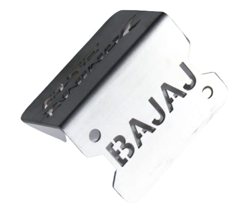 OBEROI'S TRADERS Stainless Steel Disc Brake Fluid Oil Reservoir Cap/Cover Oil Container Guard Compatible with Bajaj Dominar 250