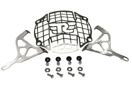 MIKANIX Premium Stainless Steel Headlight Grill Compatible with/for Royal Enfield Meteor 350