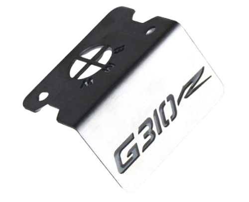 MIKANIX Brushed Stainless Steel Front Disc Brake Master Cylinder Guard for B-M-W G310