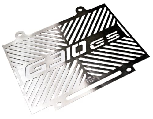 OBEROI'S TRADERS Stainless Steel Motorcycle Radiator Guard Protector Grill Cover Compatible with BMW G310 GS