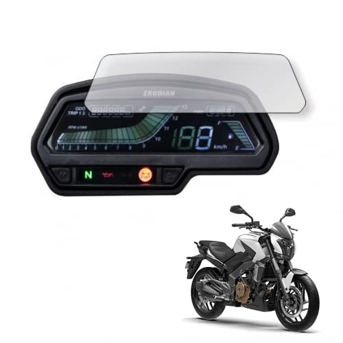 OBEROI'S TRADERS Speedo Meter Display Screen Tempered Glass/Guard Anti Scratch Protector Compatible for Bajaj Dominar 250/400
