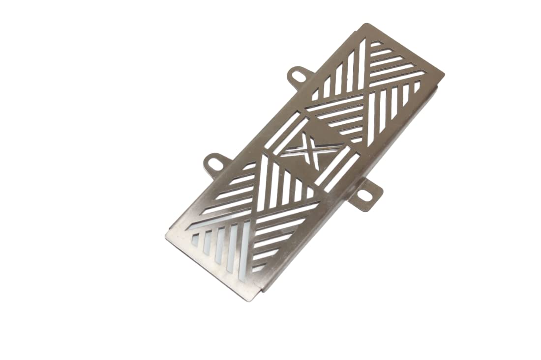 Mikanix Xpulse Bike Stainless Steel Radiator Guard Protector Grill/Cover for Hero Xpulse 200