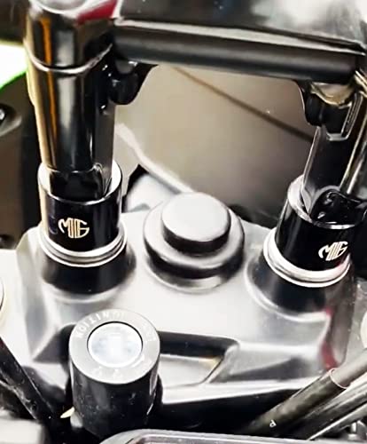 OBEROI'S TRADERS Premium Handle Risers for Dominar (Black)