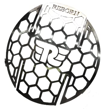 MIKANIX Premium Stainless Steel Headlight Grill Compatible With/For Royal Enfield Classic 350 Be Reborn Next Gen )