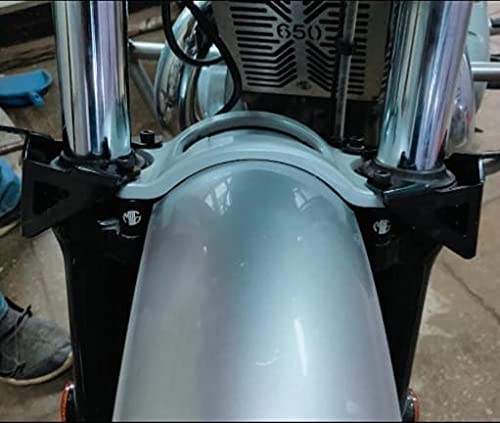 MIKANIX Front Mudguard Risers/Raising Kit Compatible for Himalayan, Interceptor 650, Continental 650