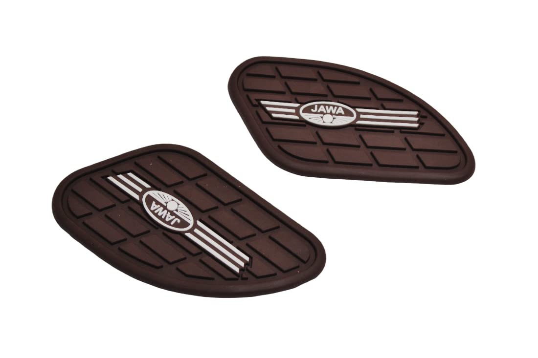 MIKANIX Anti Slip Silicone Tank Pad/Thai Pad Waterproof Sticker for JAWA All Models Bike