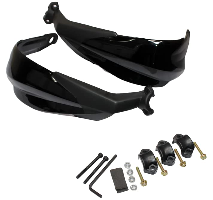 OBEROI'S TRADERS Universal Hand Guard Brake/Clutch Lever Guard Protectors/Wind Deflectors for All Bikes
