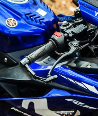 OBEROI'S TRADERS Motorcycle Handlebar Brake Clutch Lever Guard Protector/Protective Hand Guard for All Bikes Hand Guard