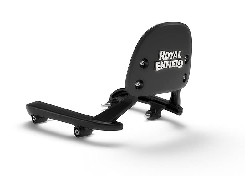 Mikanix Premium Adjustable Passenger Backrest Support/Holder Pillion Carrier Bar for Royal Enfield Meteor 350