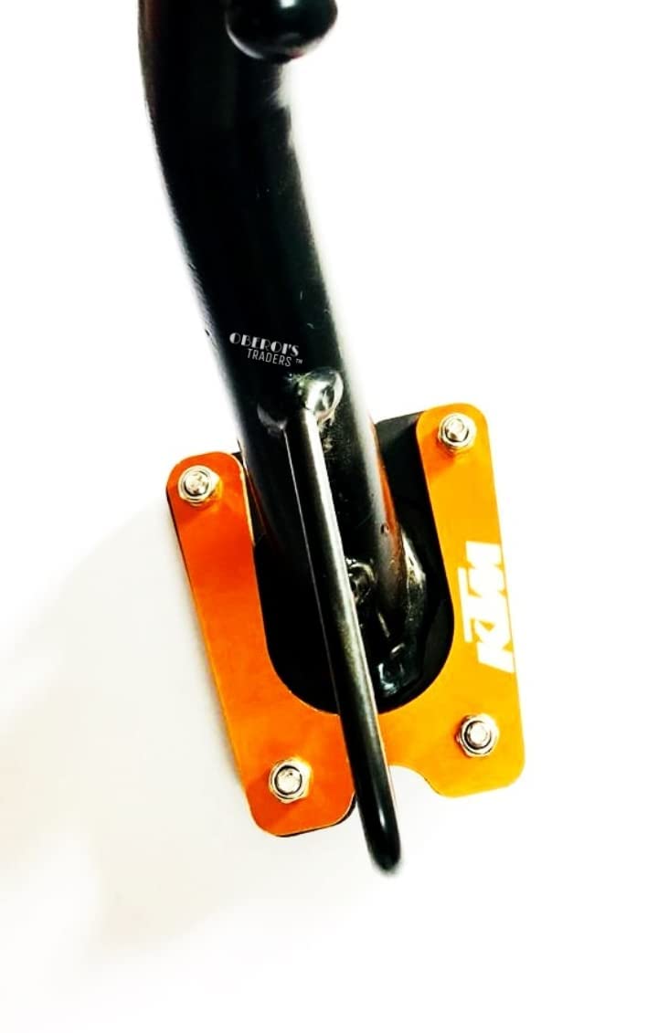 OBEROI'S TRADERS Premium Side Stand Extender Base Compatible with/for KTM Duke,KTM RC All Models