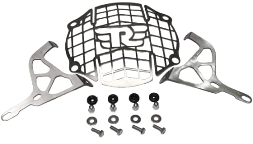MIKANIX Premium Stainless Steel Headlight Grill Compatible with Royal Enfield Himalayan