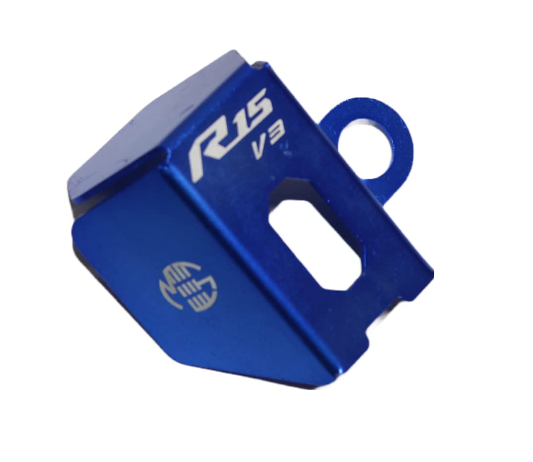 OBEROI'S TRADERS Rear Brake Oil Container Guard/Fluid Reservoir Cap Cover for Yamaha R15 V3 Bike Crash Guard