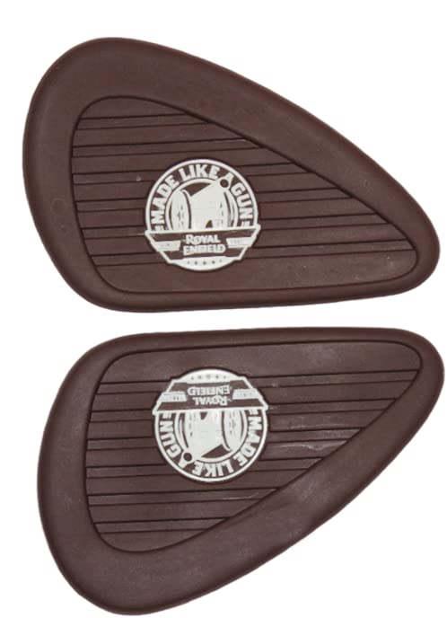 MIKANIX Anti Slip Silicone Tank Pad/Thai Pad Waterproof Sticker for Royal Enfield All Bikes