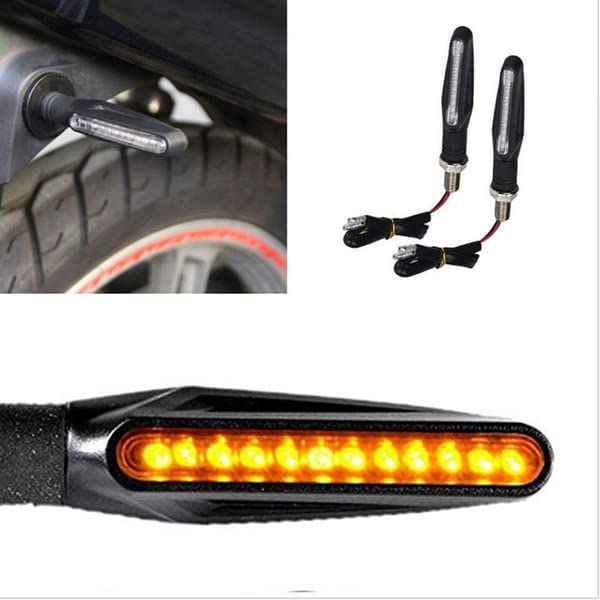 MIKANIX Duke 200/250/390 Front, Rear 12 LED Turn Signal Running DRL Indicators Lamp Light Bulb
