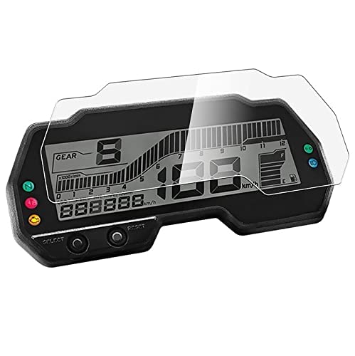 OBEROI'S TRADERS Speedo Meter Display Screen Tempered Guard Anti Scratch Protector Compatible for Yamaha R15 V3 and MT15