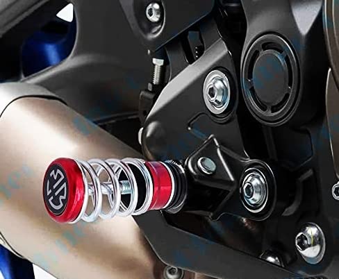 Mikanix Premium Spring Coil Style Universal Motorcycle/Scooty Footrest