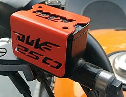 OBEROI'S Traders Brushed Stainless Steel Front Disc Brake Master Cylinder Guard for KTM Duke, RC, Adventure (All Models)