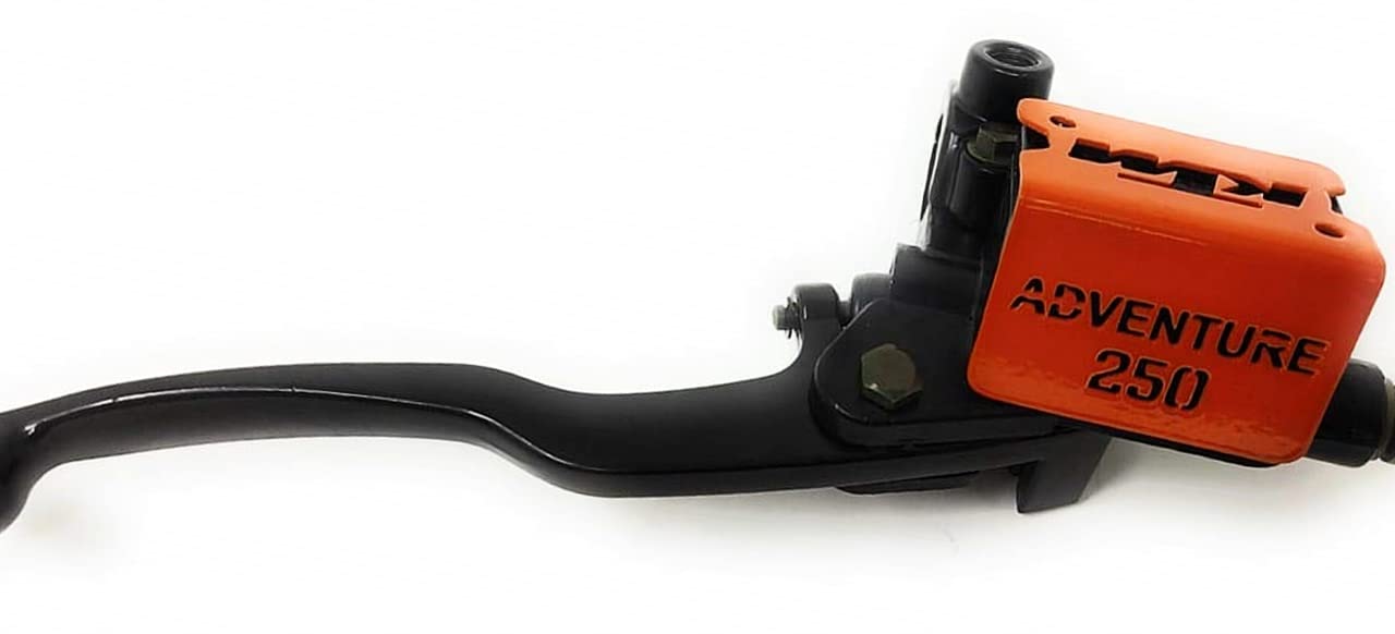 MIKANIX Brushed Stainless Steel Front Disc Brake Master Cylinder Guard for KTM Duke, RC, Adventure