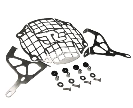 MIKANIX Premium Stainless Steel Headlight Grill Compatible with/for Royal Enfield Himalayan