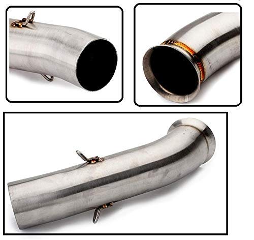 OBEROI'S TRADERS Traders Exhaust Muffler Mid Bend Pipe For Ktm Rc 390, Ktm Duke 125/250/ 390