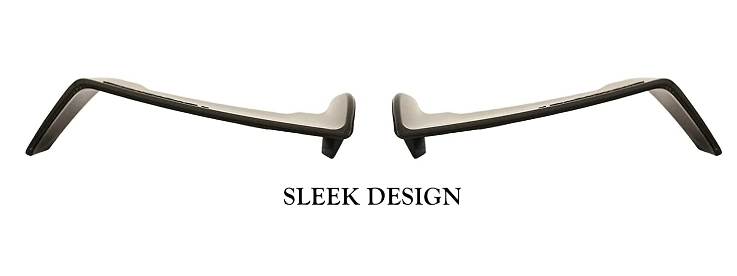 MIKANIX Universal Motorcycle Side PRO Canard Winglet | Fairing Wing Kit | Wind Deflector