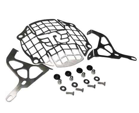 MIKANIX Premium Stainless Steel Headlight Grill Compatible with Royal Enfield Himalayan