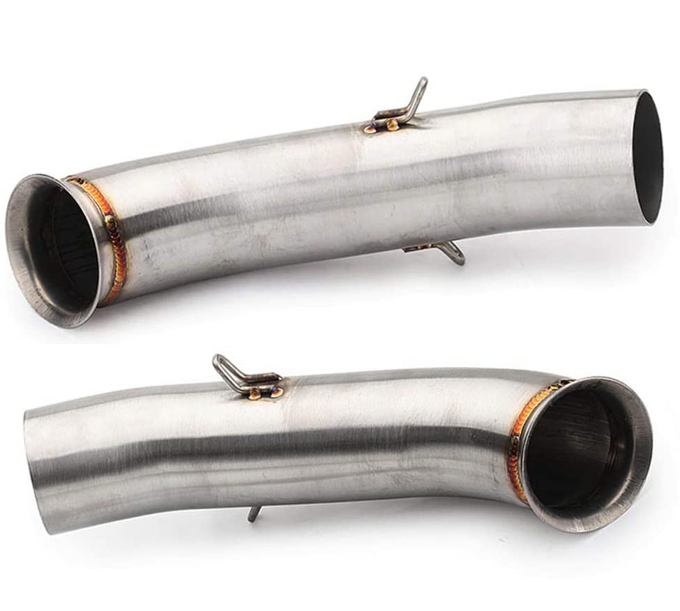 OBEROI'S TRADERS Traders Exhaust Muffler Mid Bend Pipe For Ktm Rc 390, Ktm Duke 125/250/ 390