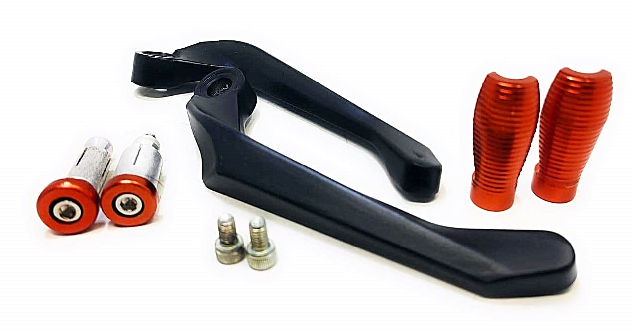 OBEROI'S TRADERS Universal Bike Motorcycle Handlebar CNC Brake Clutch Lever Protector Guard