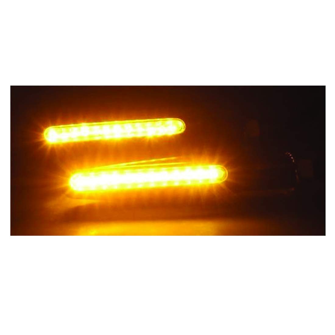 MIKANIX Duke 200/250/39nal Running DRL Indicators Lamp Light Bulb 0 Front, Rear 12 LED Turn Sig