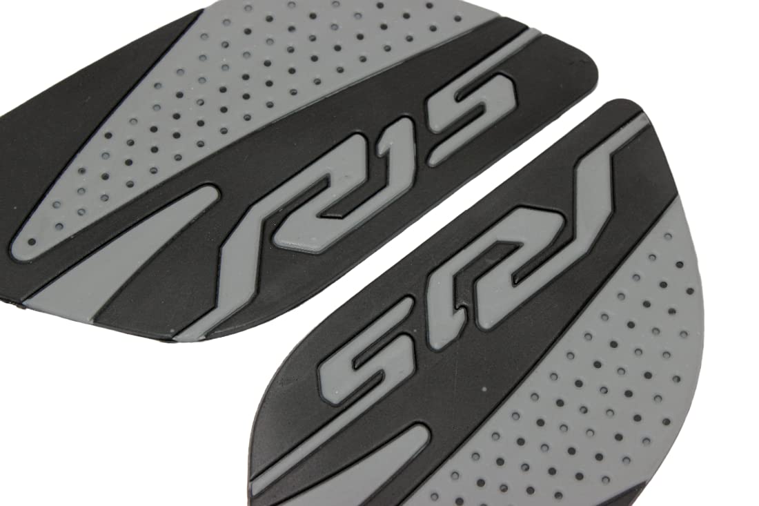 MIKANIX Anti Slip Silicone Tank Pad/Thai Pad Waterproof Sticker for Yamaha R15 All Models Bike