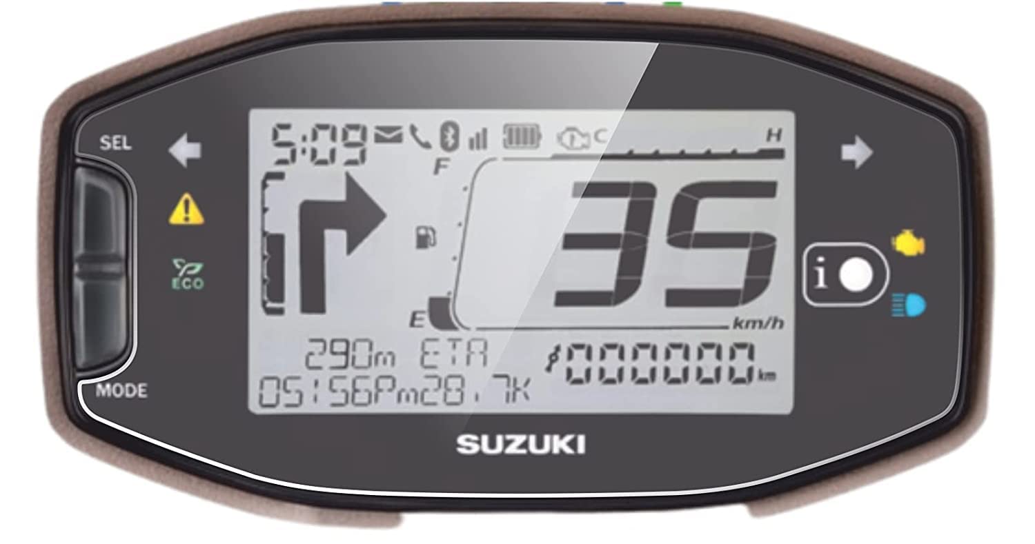 OBEROI'S TRADERS Premium Scooty Speedo Meter Display Screen Guard Tempered Anti Scratch Protector for Access 125