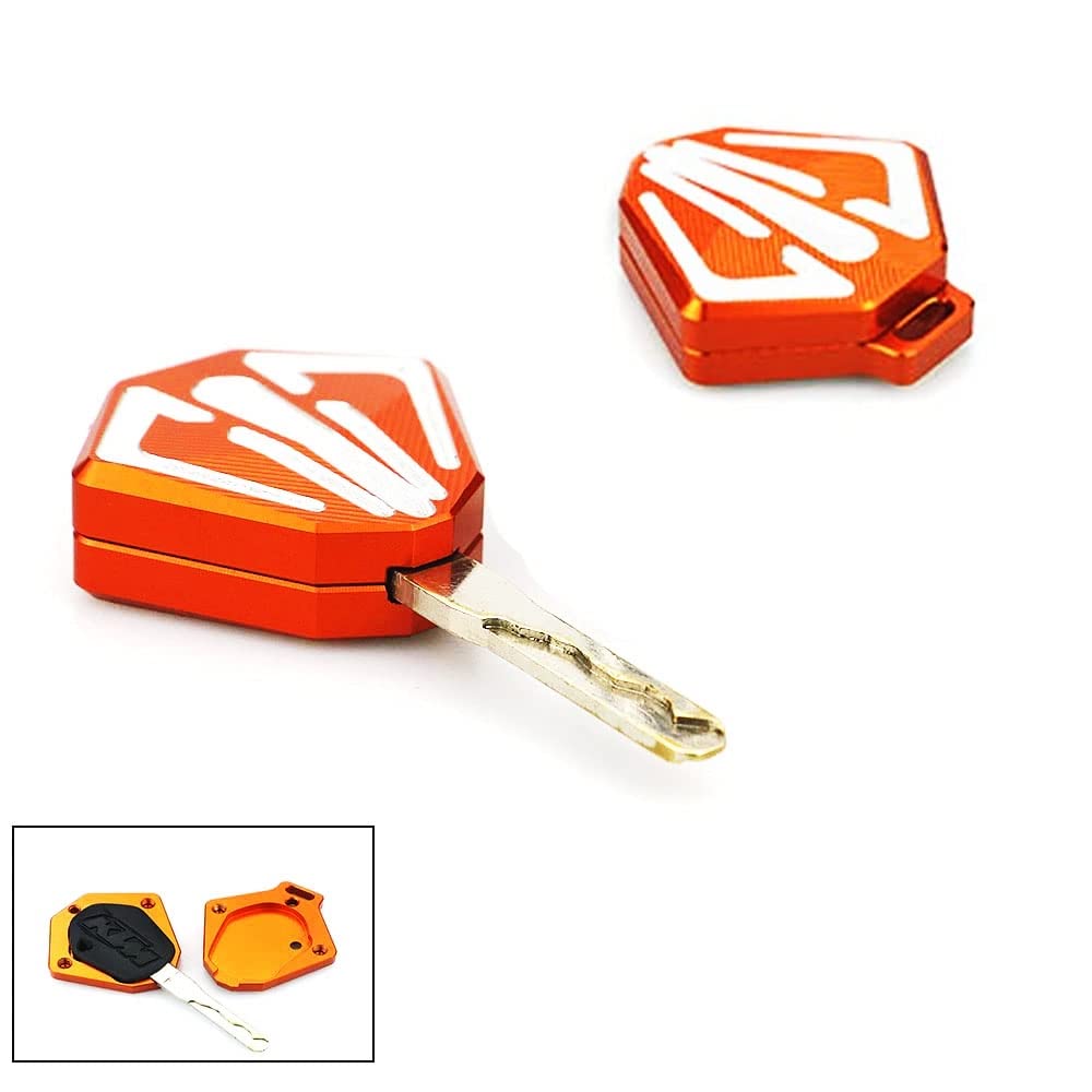OBEROI'S TRADERS CNC Aluminum Motorbike Key Cover / Case Shell Protection Compatible for KTM Duke/ RC All Models
