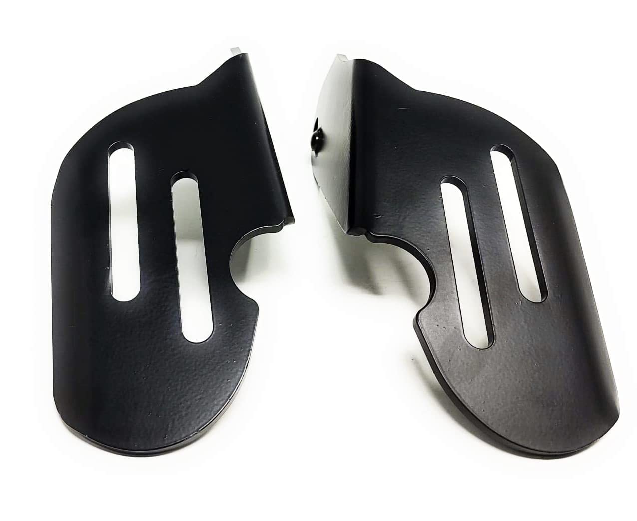 Mikanix Black Pillion Left, Right Foot Rest Mount, Rear Foot Rest for JAWA Classic/42 PERAK