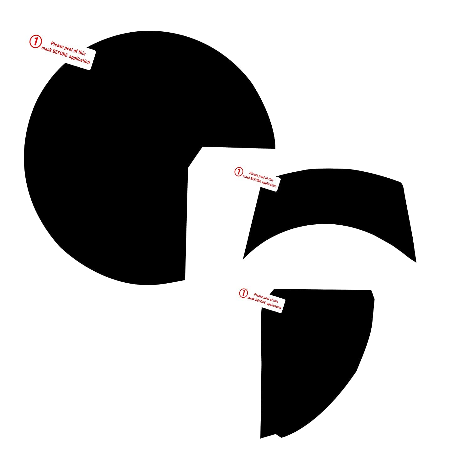 OBEROI's TRADERS Abs Bike Speedo Meter Display Screen Guard Tempered Anti Scratch Protector Compatible For Navigation System Honda H'Ness Cb 350