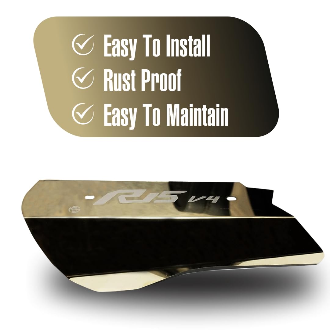 MIKANIX Premium Yamaha R15 V4 Exhaust Cover Silencer Protector
