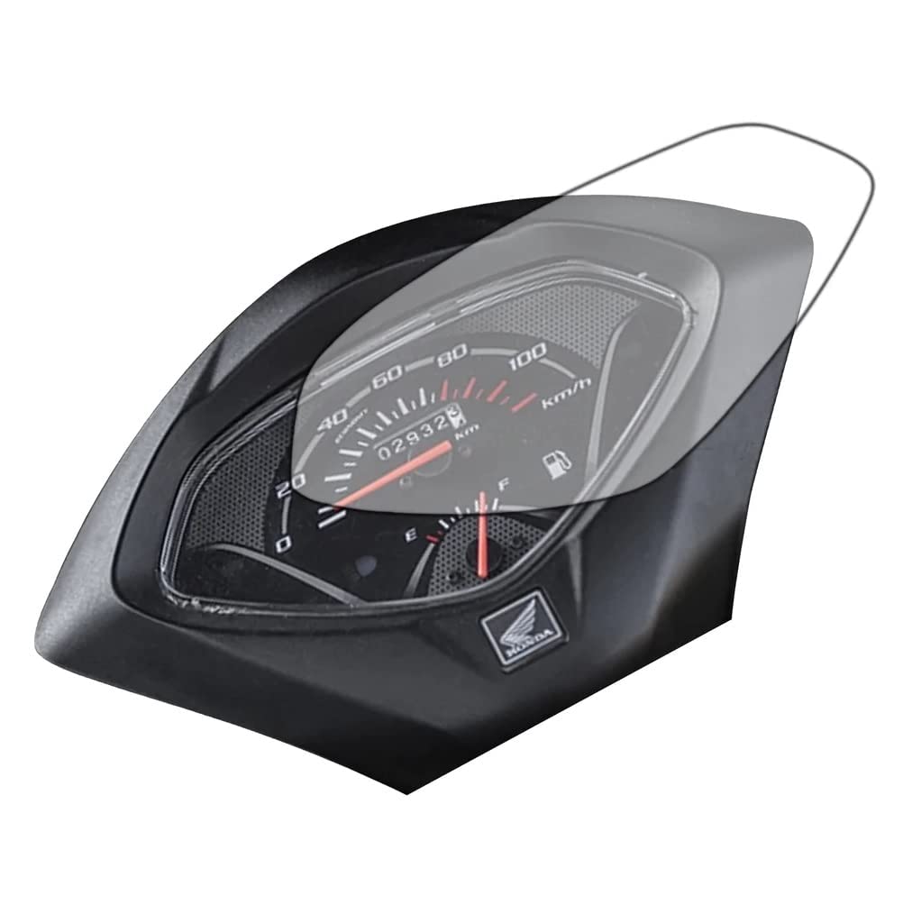 MIKANIX Scooty Speedo Meter Display Screen Guard Tempered Glass Anti Scratch Protector for Honda Activa 3G/4G